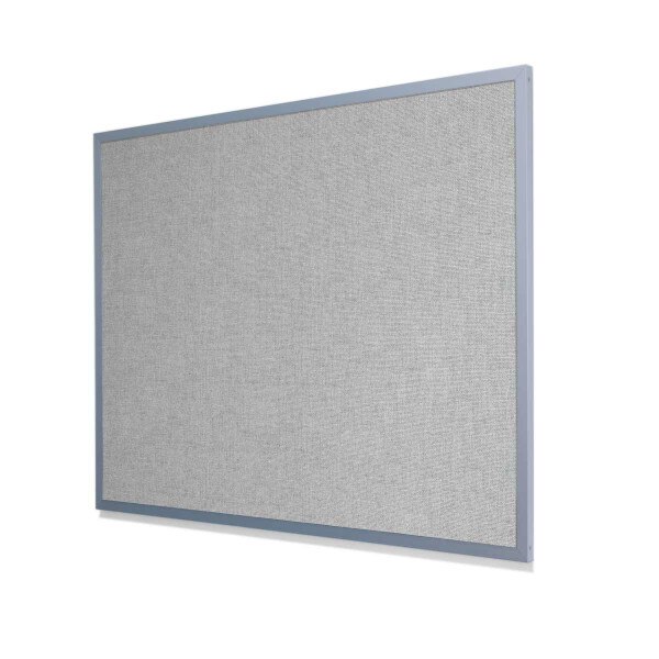 Guilford of Maine FR701 Silver Papier Cork Board with Heavy Aluminum Frame